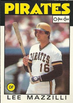 1986 O-Pee-Chee Baseball Cards 373     Lee Mazzilli